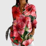 Elegant Floral Blouse
