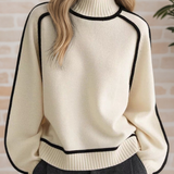 Donna | Elegant High Neck Sweater