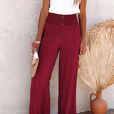Riana - Relaxed High-Waisted Pants