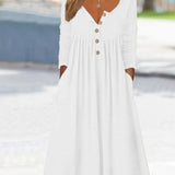 ZARA | MIDI BUTTON-DOWN DRESS