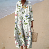 Laura | Flattering Printed Summer Dress