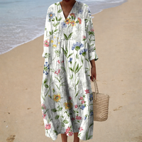 Laura | Flattering Printed Summer Dress