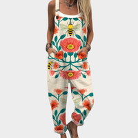 Cassie | Comfortable Printed Overalls