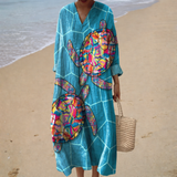 Sola | Flattering Printed Summer Dress