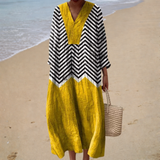 Vera | Flattering Printed Summer Dress