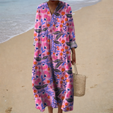 Mila | Flattering Printed Summer Dress