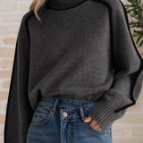 Donna | Elegant High Neck Sweater