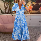 Floriana - Vibrant Floral Dress