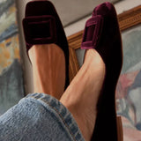 Noë™ | Suede Loafers with Design