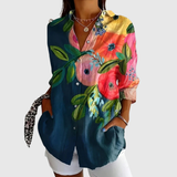 Elegant Floral Blouse