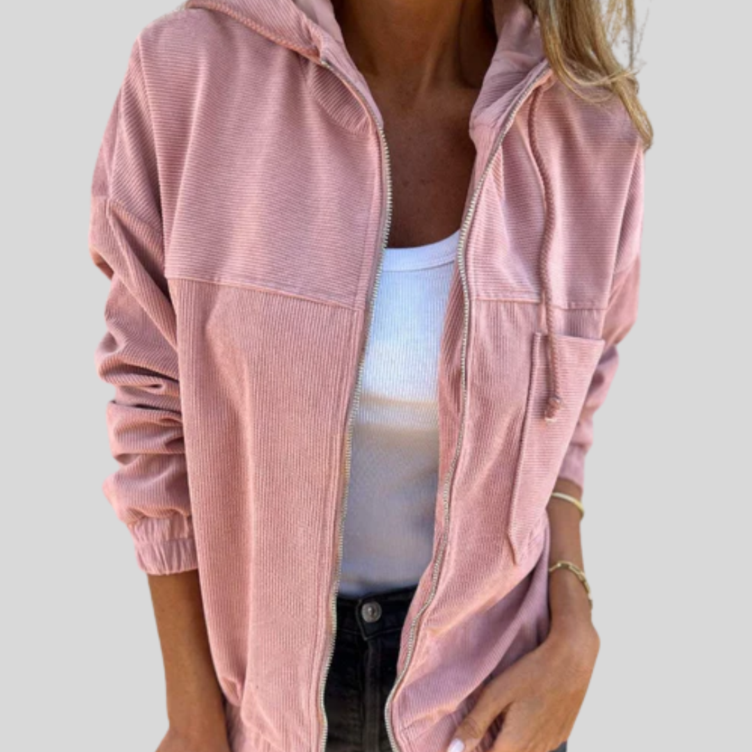 Mabel | Soft Gilet with Zip