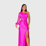 Melyssa | Elegant and Flowing Maxi Evening Dress