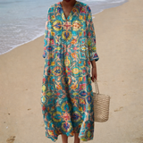 Eglantine | Flattering Printed Summer Dress