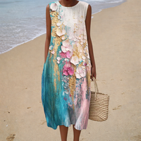 Olivia | Comfortable Sleeveless Summer Dress