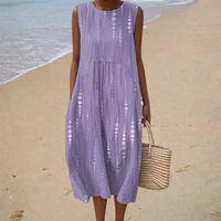 Aqua | Comfortable Sleeveless Summer Dress