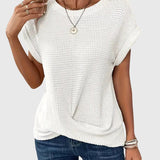Isa™ | Elegant Blouse with Round Neck