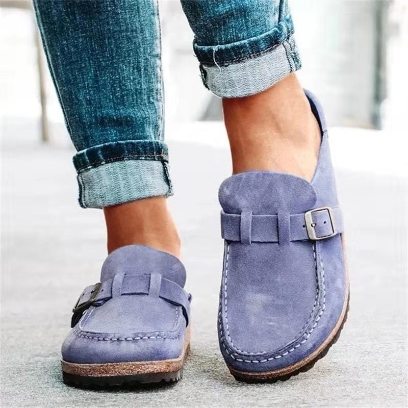 Lyra - Orthopedic Moccasins in Suede