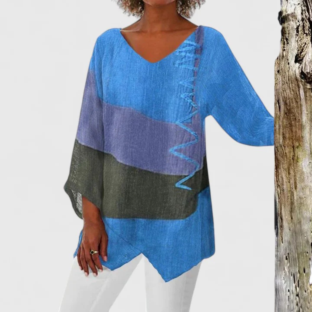 Elysia | Tunic with Sophisticated V-Neck