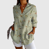 Elegant Floral Blouse