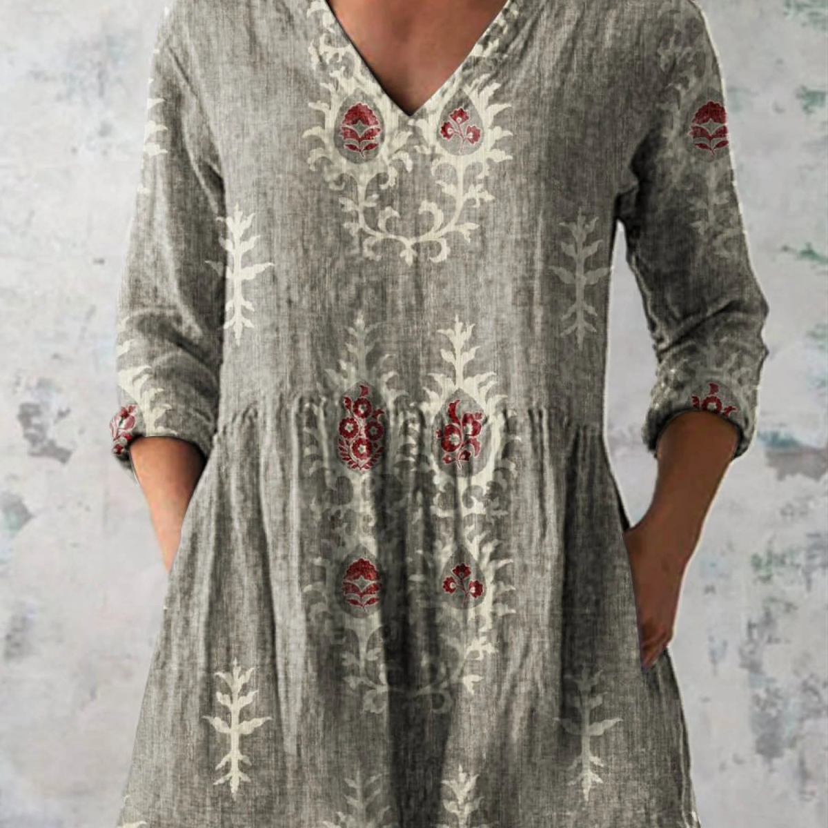 Camille | Elegant Long Blouse