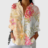 Light and Colorful Printed Blouse