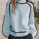 Donna | Elegant High Neck Sweater