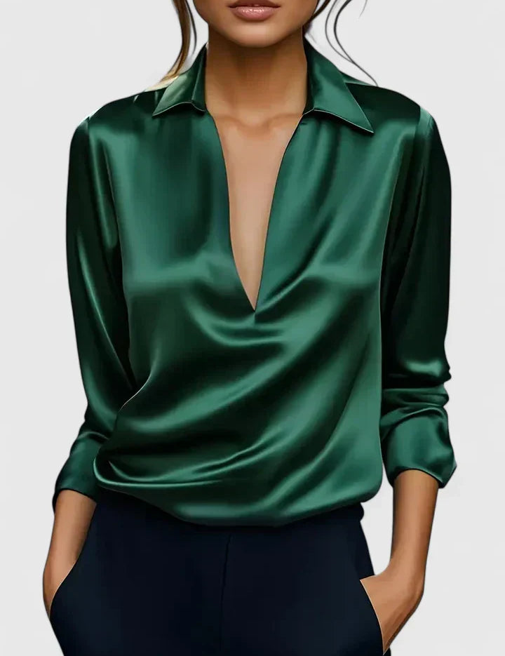 Calvina | Sophisticated Blouse
