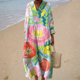 Romy | Flattering Printed Summer Dress