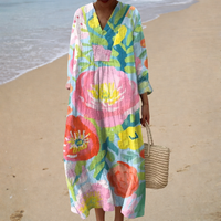 Romy | Flattering Printed Summer Dress