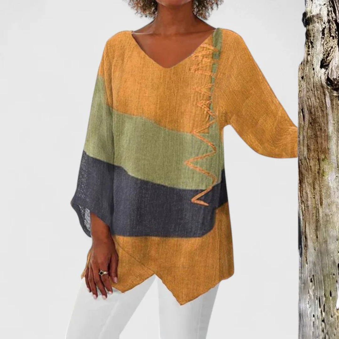 Elysia | Tunic with Sophisticated V-Neck
