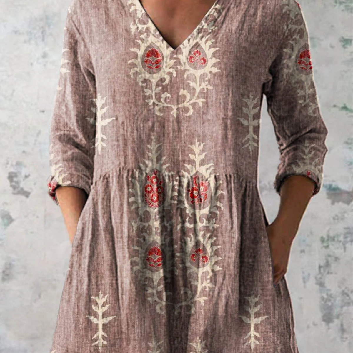 Camille | Elegant Long Blouse