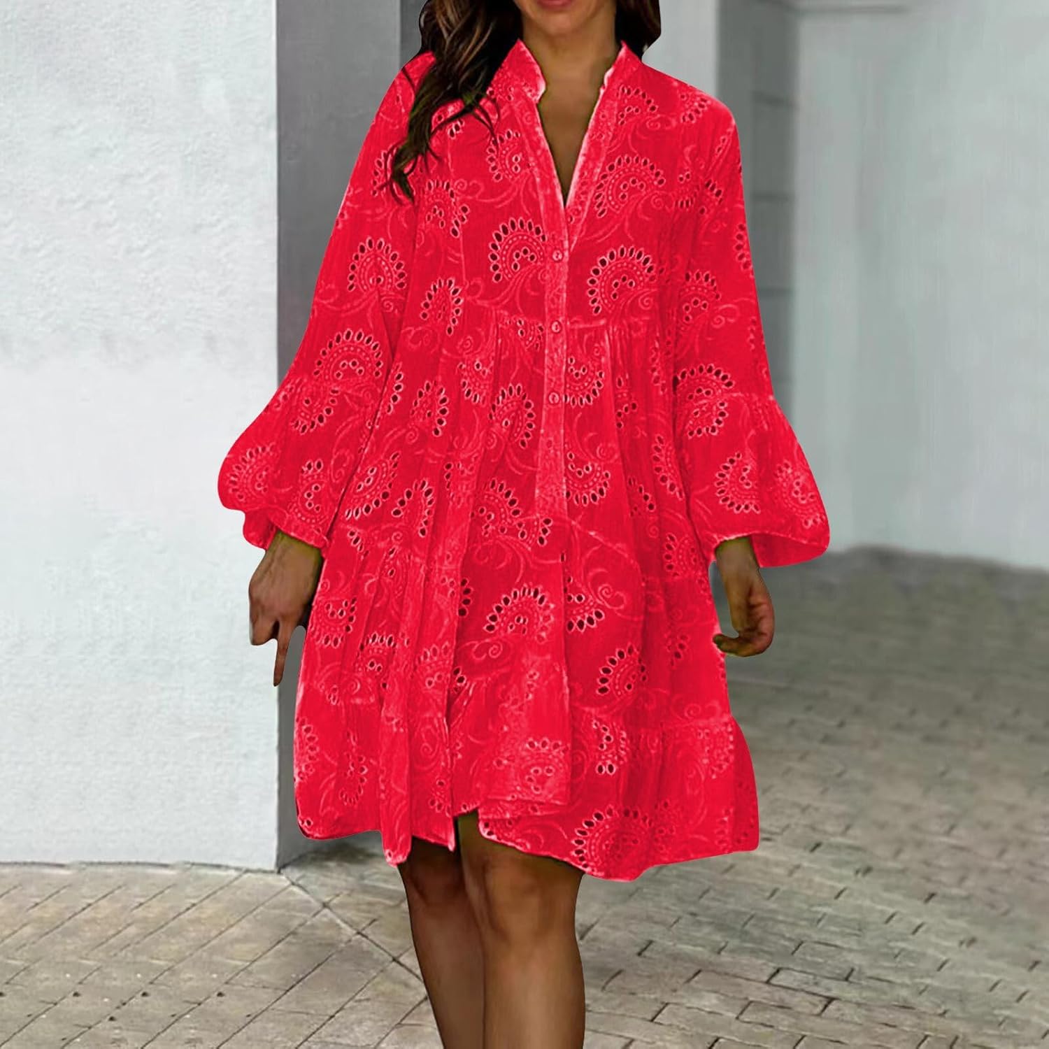 Lydia - Grommet Dress