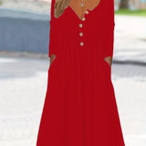 ZARA | MIDI BUTTON-DOWN DRESS