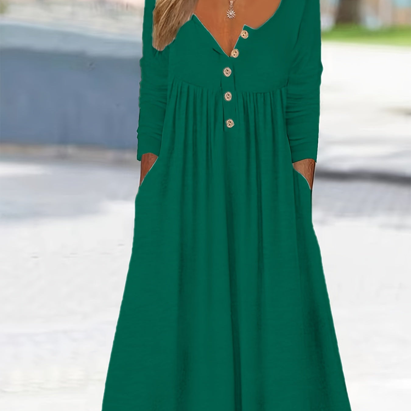 ZARA | MIDI BUTTON-DOWN DRESS