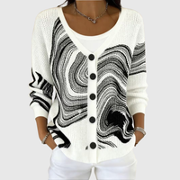 Comfortable Buttoned Knit Cardigan