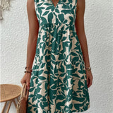 TASHA | FLOWY MIDI DRESS WITH A FLARE