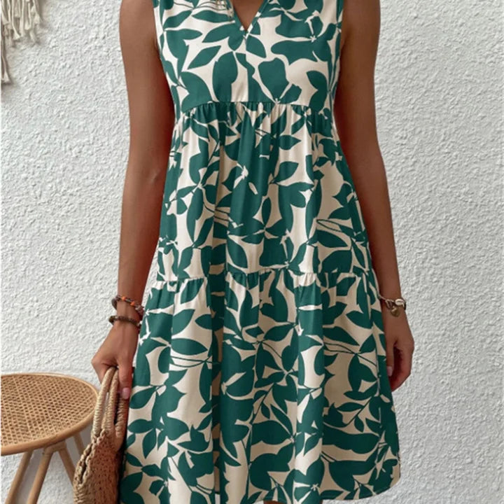 TASHA | FLOWY MIDI DRESS WITH A FLARE