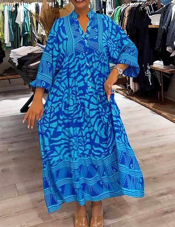 Carmilla - Vibrant Printed Dress