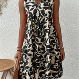 TASHA | FLOWY MIDI DRESS