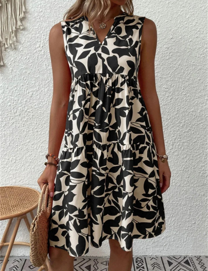 TASHA | FLOWY MIDI DRESS
