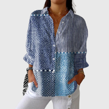 Light and Colorful Printed Blouse