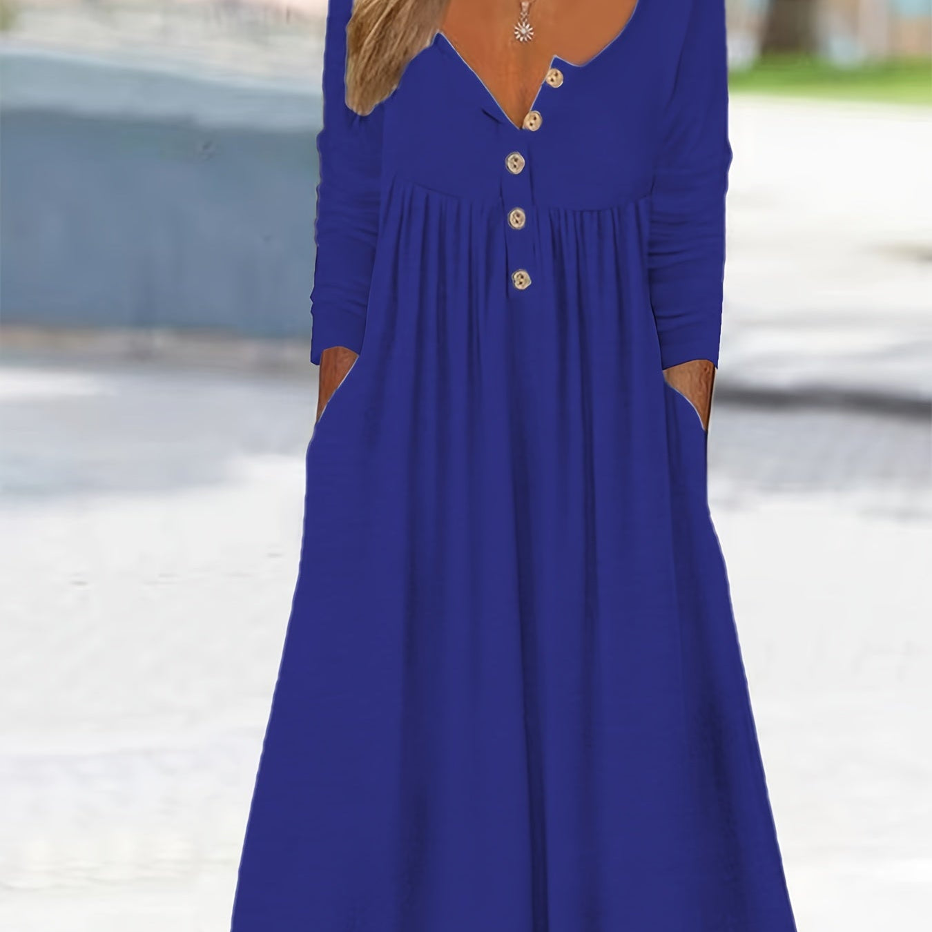 ZARA | MIDI BUTTON-DOWN DRESS