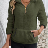 Juliette | Mid-Height Zippered Hoodie