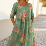 LUNA RELAX MIDI DRESS