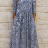 Harlow | Elegant Dress with V-Neck