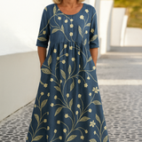 LUNA RELAX MIDI DRESS