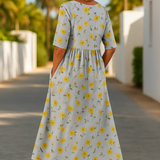 LUNA RELAX MIDI DRESS