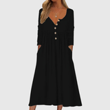 ZARA | MIDI BUTTON-DOWN DRESS