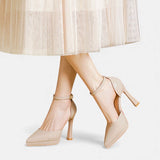 Leather Heels Evette
