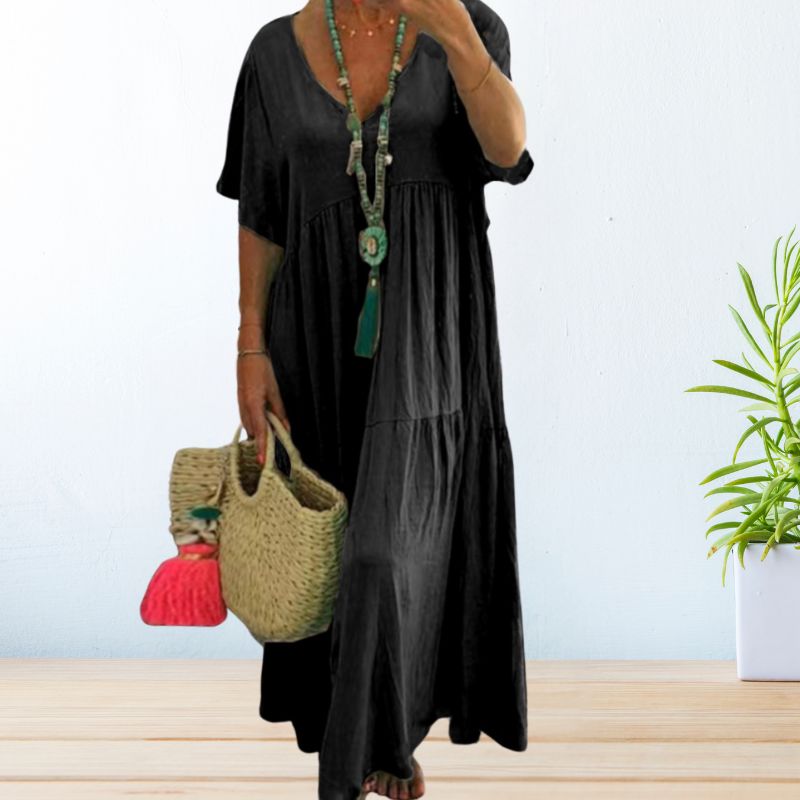 Maelis | Linen Cotton Dress